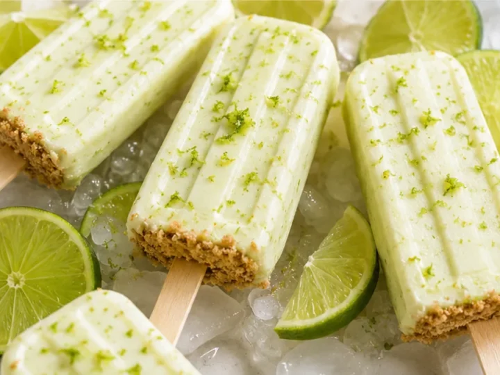 Creamy Key Lime Popsicles Recipe