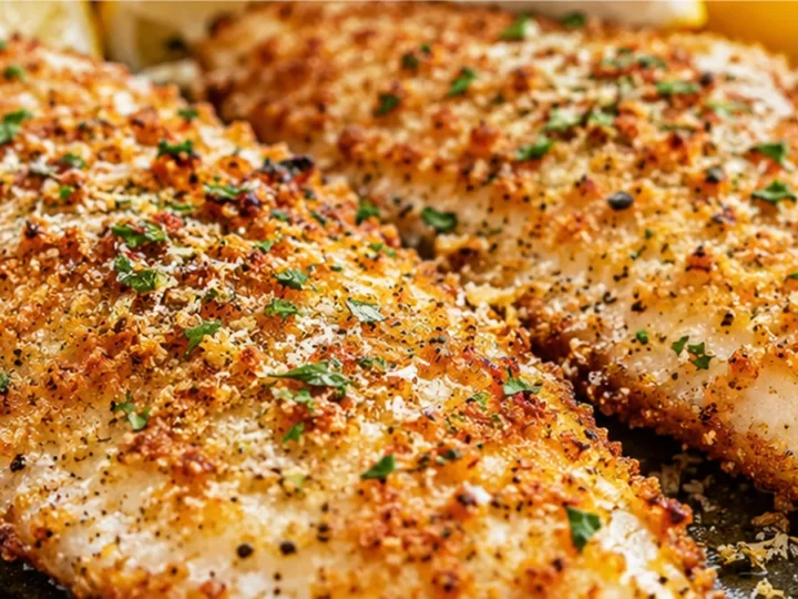 Crispy Parmesan Tilapia – Tastes like Doritos!