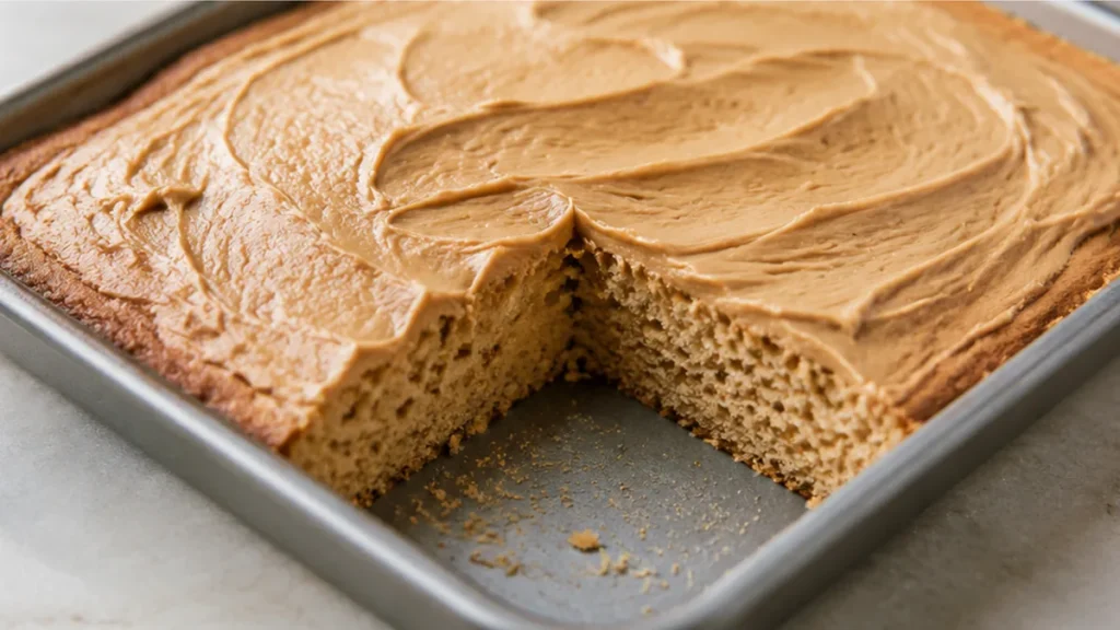 Keto Peanut Butter Sheet Cake! - peanut butter cake - Peanut Butter cake: bake this delicious keto sheet cake. Made with almond and coconut flour, it's a perfec