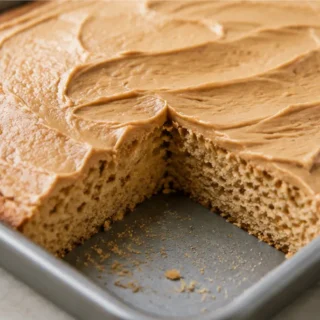 Keto Peanut Butter Sheet Cake! - peanut butter cake - Peanut Butter cake: bake this delicious keto sheet cake. Made with almond and coconut flour, it's a perfec