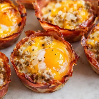 Prosciutto Egg Cups: Crispy, Cheesy Breakfast!