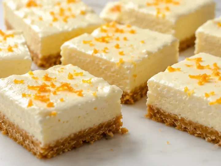 Dreamy Protein Cheesecake Bars