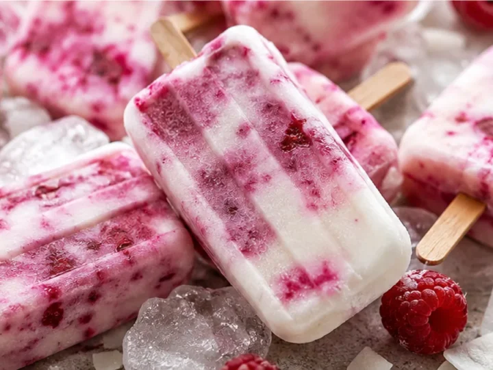 Raspberry Coconut Dream Popsicles