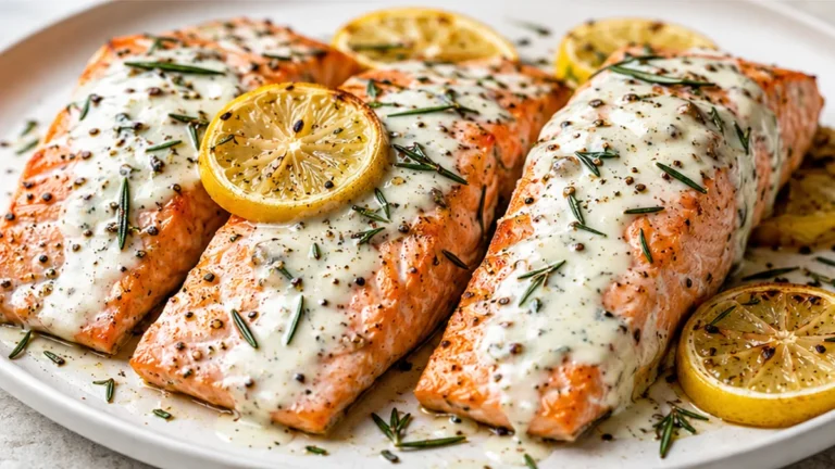 Zesty Rosemary Ranch Salmon Dinner