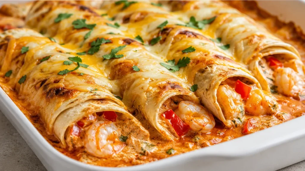 Easy Shrimp Enchiladas: Weeknight Obsession!