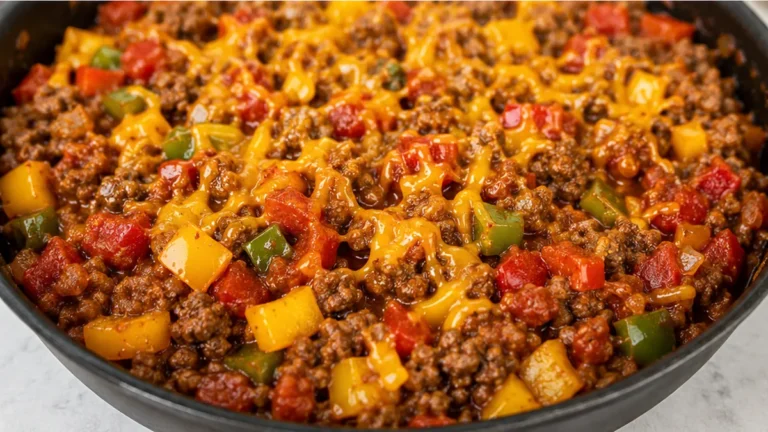 Low-Carb Taco Skillet: Dinner is SERVED!