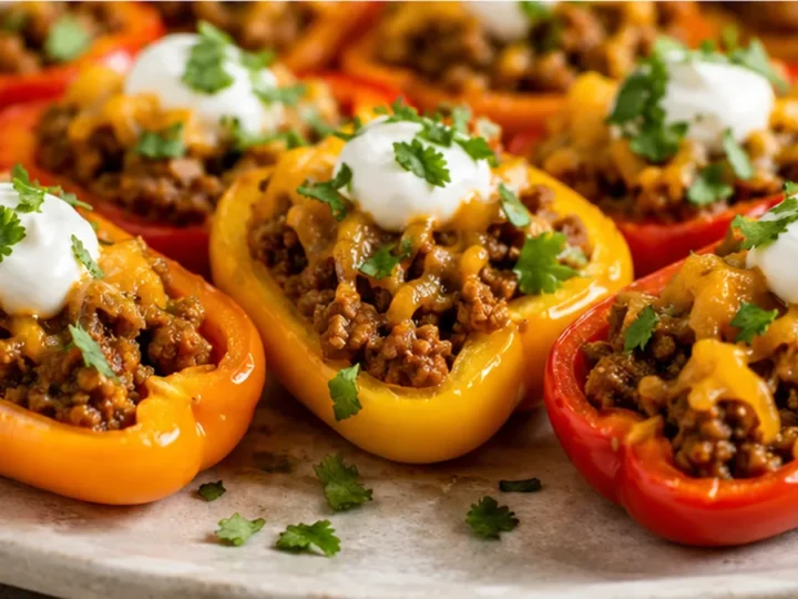 Mini Taco Stuffed Peppers: Party Bites!