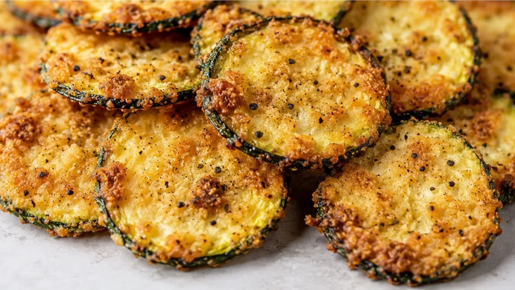 Crispy Air Fryer Zucchini Chips: Your Snack Obsession! Zucchini chips: master perfectly crispy, golden zucchini chips in your air fryer. A healthy and delicious