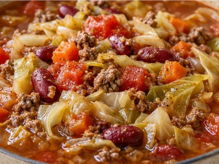 Cozy Beef & Cabbage Soup: Hearty Meal!