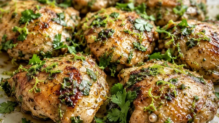 Zesty Cilantro Lime Chicken: Your New Fave Weeknight Meal!