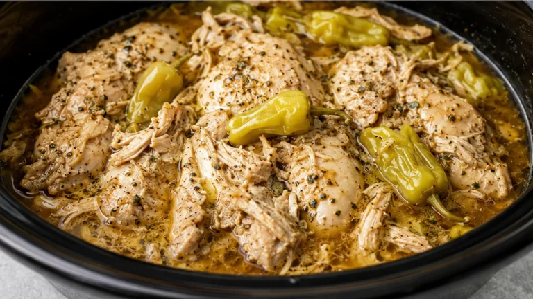 Mississippi Chicken: Slow Cooker Magic