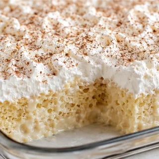 Easy Eggnog Poke Cake: Your Holiday Dessert Dream! Eggnog poke cake: bake this festive and creamy dessert perfect for holiday gatherings. Infused with eggnog an