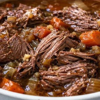 Instant Pot Pot Roast: Melt-in-Your-Mouth! Instant Pot Pot Roast: cook a flavorful, fall-apart chuck roast in under an hour. Master tender meat with a rich grav
