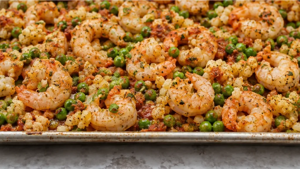 Speedy Sheet Pan Shrimp & Cauliflower Magic! Sheet Pan Shrimp: cook a healthy and delicious low-carb meal in under 30 minutes. Perfect for a quick weeknight din