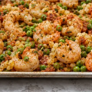 Speedy Sheet Pan Shrimp & Cauliflower Magic! Sheet Pan Shrimp: cook a healthy and delicious low-carb meal in under 30 minutes. Perfect for a quick weeknight din
