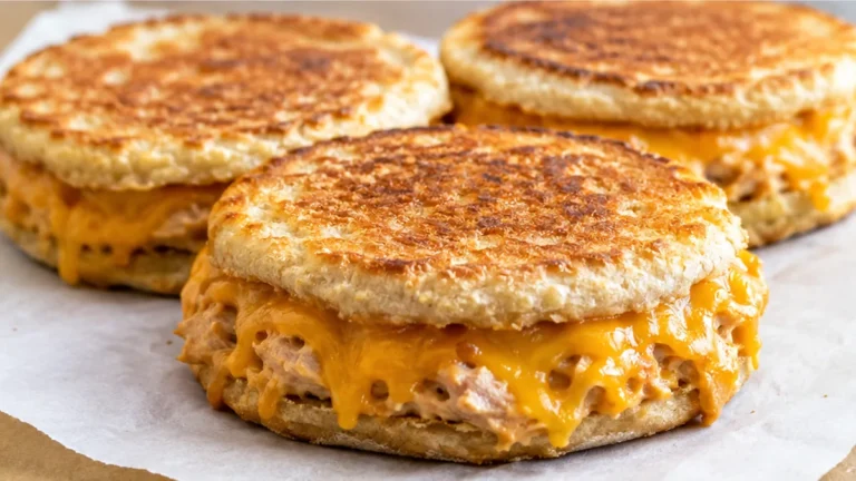 Golden Tuna Melts: Crispy & Cheesy Perfection!