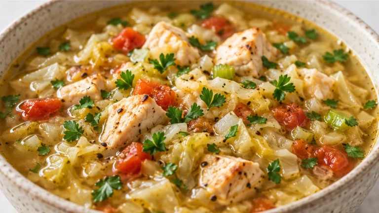 Keto Cabbage Soup: Warm Your Soul!