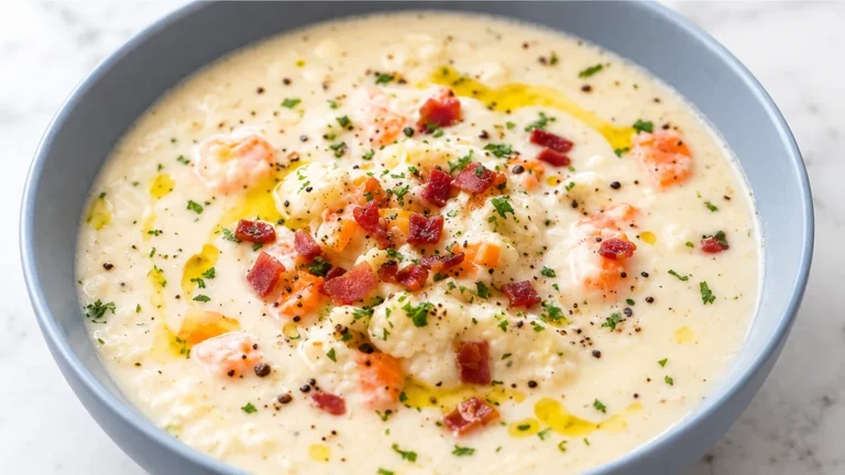 Silky Cauliflower Chowder