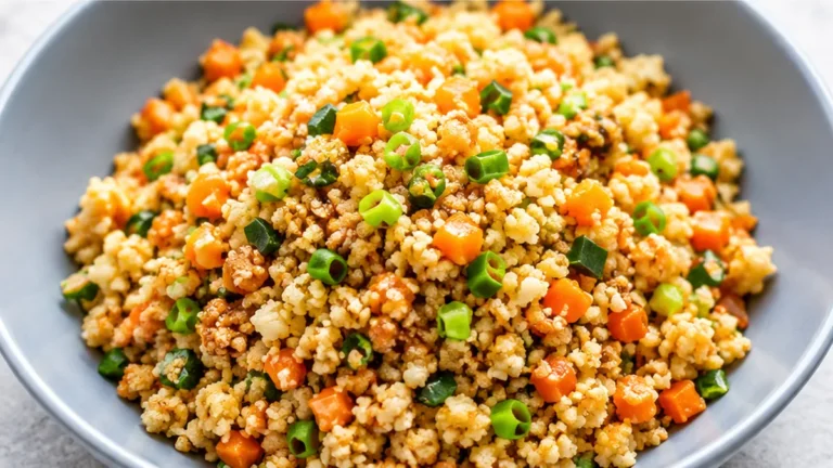 Asian Cauliflower Rice Magic!
