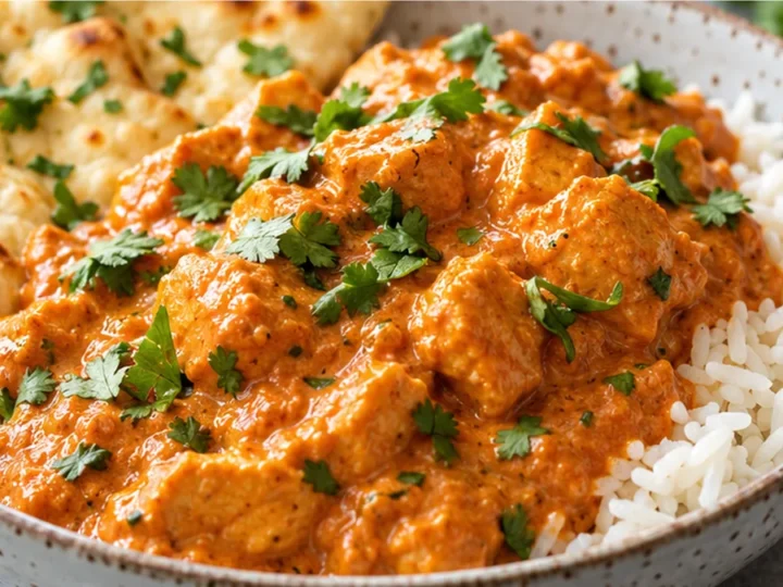 Creamy Slow Cooker Butter Chicken