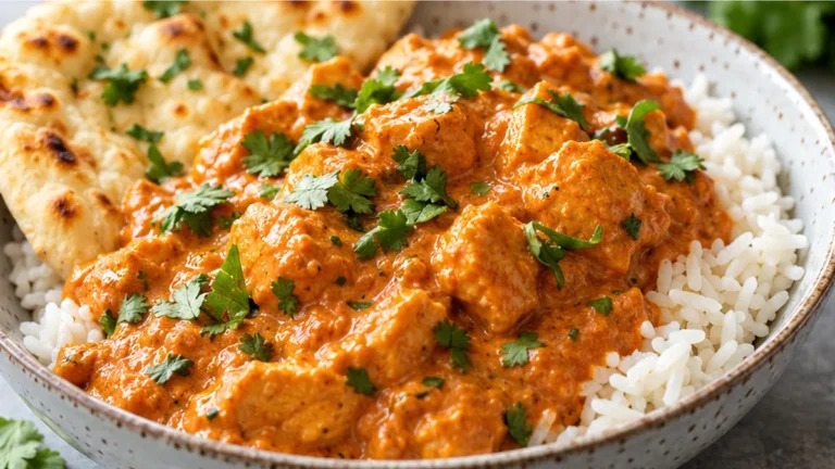Creamy Slow Cooker Butter Chicken