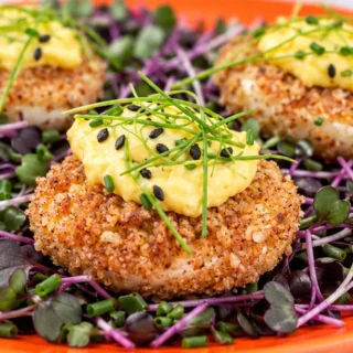 Crispy Air-Fried Deviled Eggs! You Won't Believe It! - crispy air fried deviled eggs