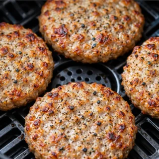 Crispy Air Fryer Sausage Patties