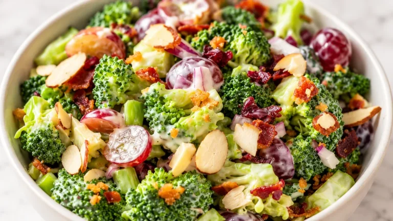 Crispy Bacon & Broccoli Salad