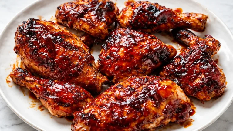 Juicy Grilled BBQ Chicken