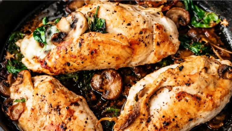 Juicy Stuffed Chicken Breasts!