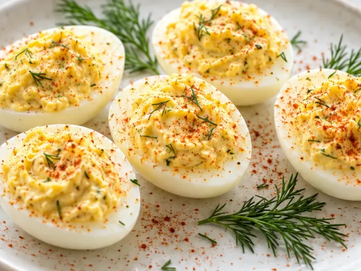 Zesty Horseradish Deviled Eggs for Parties!